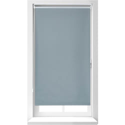 Relaxdays Tenda a Rullo per Interni Termica, Tendina Oscurante e Isolante, Catenella, 90x220cm, Tessuto L: 86 cm, Grigio