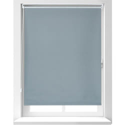 Relaxdays - Tenda a Rullo per Interni Termica, Tendina Oscurante e Isolante, Catenella, 100x160cm, Tessuto l 95 cm, Grigio