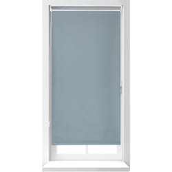 Relaxdays - Tenda a Rullo per Interni Termica, Tendina Oscurante e Isolante, Catenella, 60x160cm, Tessuto l: 56 cm, Grigio