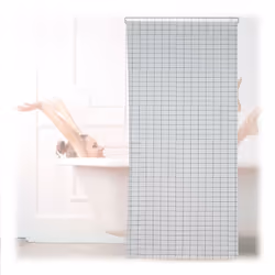 Goditi una doccia rigenerante, mentre la tenda a rullo per doccia protegge le piastrelle dalle gocce d'acqua. Il materiale in ...