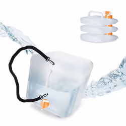 Con questo pratico set da 4 taniche, potrai portare con te quantità d'acqua sufficiente per farti godere al meglio un festiva ...