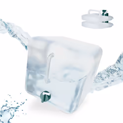 Con questo pratico set da 3 taniche, potrai portare con te quantità d'acqua sufficiente per farti godere al meglio un festiva ...
