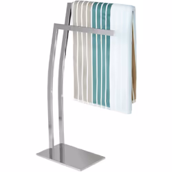 Il porta asciugamani si caratterizza per il suo stile raffinato nelle varianti di colore rame o argento: decorativo e ideale ...