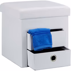 Questo pratico pouf non soltanto mette a disposizione tanto spazio, ma è anche un comodo posto a sedere. L’imbottitura extra ...