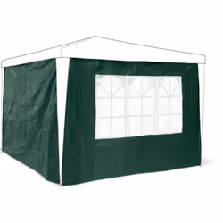 Con questi pannelli da gazebo da giardino sarai sempre protetto da sole, pioggia e correnti d'aria. Il telo in polietilene è  ...