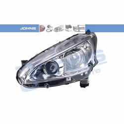 Fari; JOHNS; Sx H7/H7; per PEUGEOT; 1608206580, 1609697180