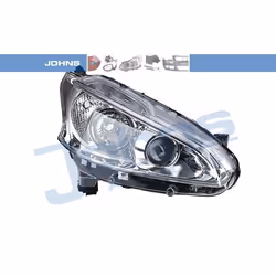 Fari; JOHNS; Dx H7/H7; per PEUGEOT; 1608206680, 1609697280
