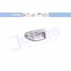 Frecce; JOHNS; bianco anteriore Dx, installazione laterale senza portalampada; per DACIA; 261601801R