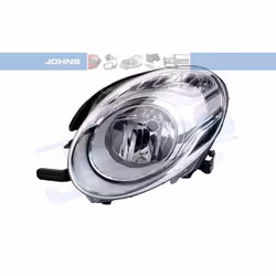Fari; JOHNS; Sx H7; per FIAT; 0000051883593, 51883593, 52089194