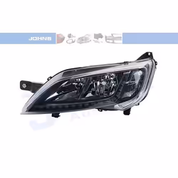 Fari; JOHNS; Sx H7/H7; per FIAT, CITROËN, PEUGEOT, OPEL; 1374297080, 1392604080, 1394430080, 1612041880, 1626194880
