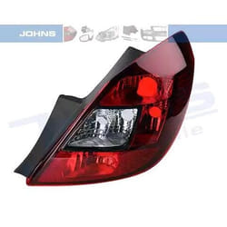JOHNS 55 57 88-17 Fanale posteriore Dx tinteggiato/colorato, Rosso senza portalampada OPEL: Corsa D Hatchback