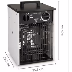 Questo riscaldatore elettrico fa un' ottima figura nei più svariati compiti di riscaldamento. E questo non a caso, trattandos ...