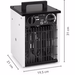Ci sono molti riscaldatori elettrici – ma esiste una sola Serie TDS originale Trotec. Riconoscibile in modo inconfondibile da ...