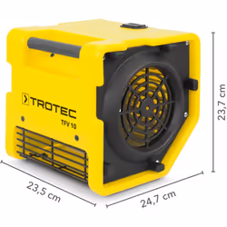 Turboventilatore TFV 10 Questo ventilatore radiale ultracompatto conquista il cuore dei professionisti