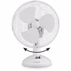 Vento rigenerante per i più accorti Quando in estate il caldo si fa sentire, il ventilatore da tavolo TVE 9 promette una fres ...