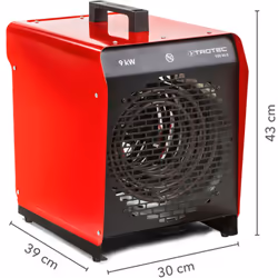 Il riscaldatore elettrico TDS 50 E (max. 9 kW), potente e robusto, è la soluzione di riscaldamento ideale per la il settore e ...