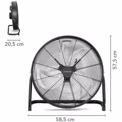 Il ventilatore da pavimento TVM 20 D raffredda in modo rapido e silenzioso ed è anche esteticamente accattivante. Grazie al s ...