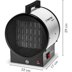 Termoventilatore ceramico tds 20 m - Trotec