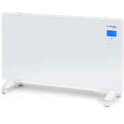 Termoconvettore di design con pannello in vetro tch 2010 e - Trotec