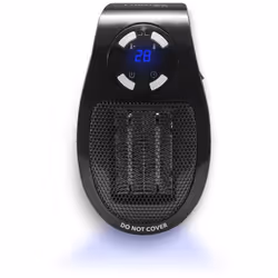 Calore veloce e piacevole Poco più grande del palmo di mano ed estremamente leggero, il termoventilatore a presa TFC 2 E offr ...
