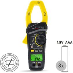 Pinza amperometrica BE44 con funzione True-RMS - Trotec