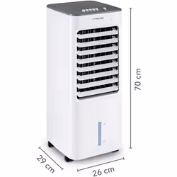 UN REFRIGERIO NATURALE Nelle calde giornate estive, quando il caldo si fa sentire anche in casa o in ufficio, il raffrescator ...