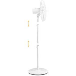 Ventilatore a piantana tve 23 s, con oscillazione a 80° / 50 w