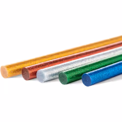 Confezione di stick di colla a caldo glitter, 50 pezzi (Ø 11 mm) Le confezioni di stick di colla a caldo Trotec da 50 pezzi s ...