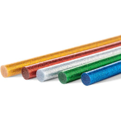 Confezione di stick di colla a caldo glitter, 50 pezzi (ø 11 mm)