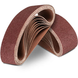 Set di nastri abrasivi da 10 pezzi (457x75mm) - Trotec