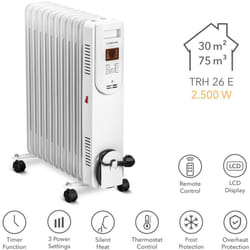 Radiatore a olio trh 26 e - Trotec