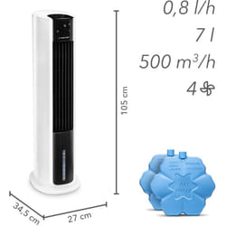 Aircooler, raffrescatore, umidificatore, ventilatore pae 30 - Trotec