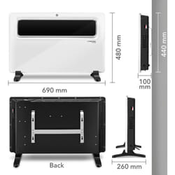 Trotec Termoconvettore di design TCH 1510 E