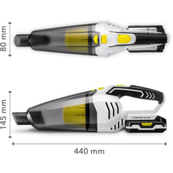Aspirapolvere portatile/aspirabriciole a batteria vc 10-20V - Trotec