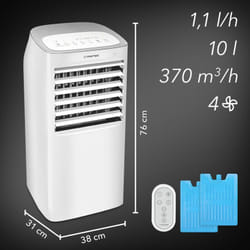 Aircooler, raffrescatore, umidificatore, ventilatore pae 40 - Trotec