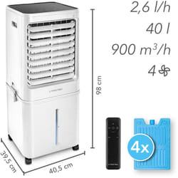 Aircooler, raffrescatore, umidificatore, ventilatore pae 61 - Trotec