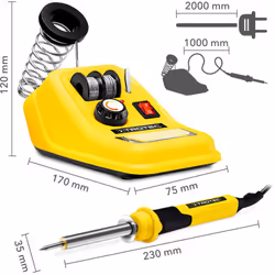 Stazione di saldatura per elettronica, modellismo e artigianato artistico La stazione di saldatura universale PSIS 11-230V è  ...