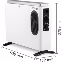 Calore a risparmio energetico nella sua forma più elegante Il radiatore mobile TCH 23 E fornisce un calore efficiente dal pun ...