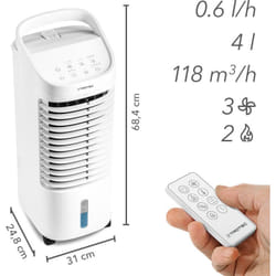 Aircooler, termoventilatore, ventilatore pae 19 h - Trotec