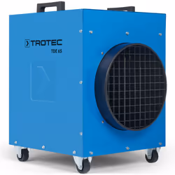 Da oltre 25 anni, gli utenti professionali associano il nome TDE 65 ad un indistruttibile riscaldatore elettrico Trotec, sia ...