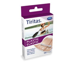 Tiritas plastic elastic 6x10cm 10 u