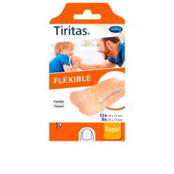 Tiritas flexible rapid surtido 2 tamaños 20 u