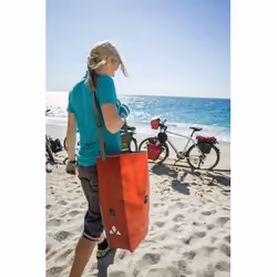VAUDE Aqua Back Sella Borsa da bicicletta 48 L Tessuto, Poliuretano Rosso - Vista aggiuntiva 6