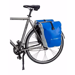 VAUDE Aqua Back Single Sella Borsa da bicicletta 24 L Tessuto, Poliuretano Grigio, Rosso - Vista aggiuntiva 4