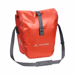 VAUDE Aqua Front, Frontale, Borsa da bicicletta, Poliammide, Poliestere, Poliuretano termoplastico (TPU), Rosso, 28 L, 300 mm