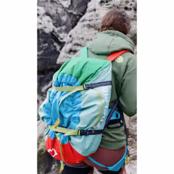 Edelrid Drone zaino da scalata Verde chiaro, Colore menta Tela cerata