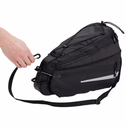 VAUDE Off Road Bag M Sella Borsa da bicicletta 10 L Poliammide, Poliuretano Nero - Vista aggiuntiva 4