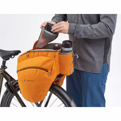 VAUDE eSilkroad Plus Posteriore Borsa da bicicletta 22 L Poliammide, Poliestere, Poliuretano Nero - Vista aggiuntiva 4
