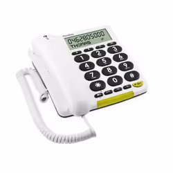 Doro 312cs Telefono analogico Identificatore di chiamata Bianco