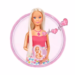 Simba Toys Steffi Love Real Mommy, l'unica vera mamma e il suo bebè! - Vista aggiuntiva 7